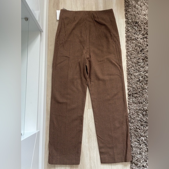 BALENCIAGA Brown houndstooth Trousers 40 Italy - Picture 4 of 9